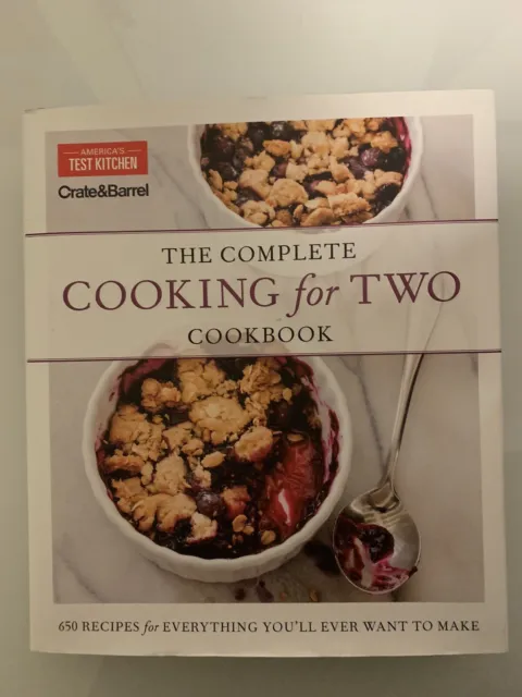 America's Test Kitchen The Complete Cooking for Two Cookbook 650 Recipes 2017 HC