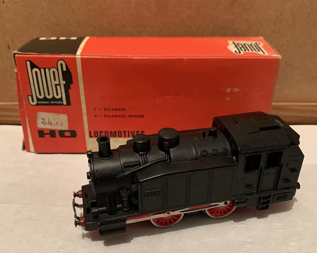 Locomotives vapeur jouef ho 2rails boîte d'origine état usagé