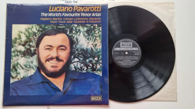 Luciano Pavarotti - The World's Favourite Tenor Arias - 1975 Decca SXL 6649 *NM