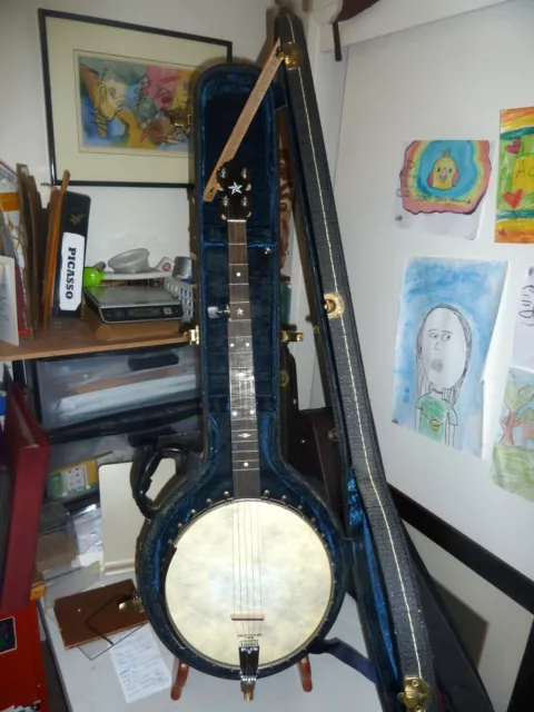 1923 Vega Style N Conversion 5 string Banjo & Case