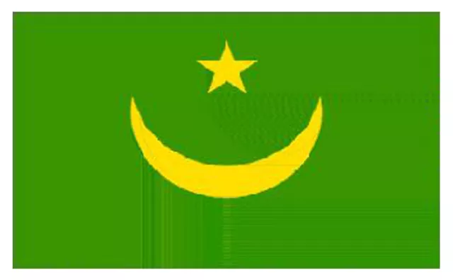 Mauritania Flag 5Ft X 3Ft