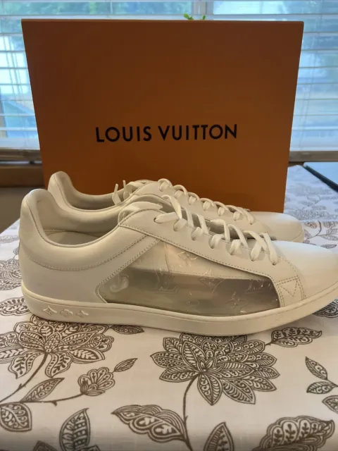 Louis Vuitton On Brown Line Low Top Shoes - Tagotee