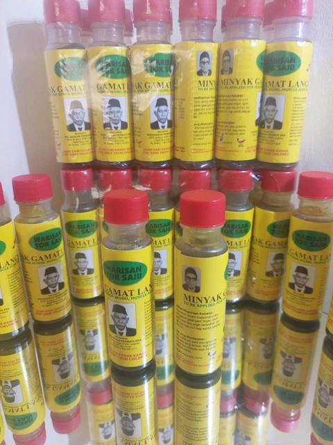 2  ️Blutegelöl Kräuter BIO Minyak Gamat Asli Langkawi 60ml wird GROSS L STARK