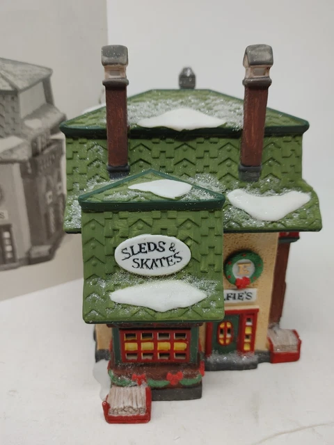 Dept 56  North Pole Series "Elfie's Sleds & Skates" 56251 2