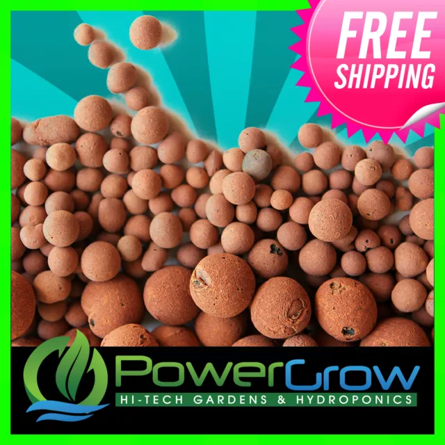 HYDROTON - Original Hydroton® Expanded Clay Pebbles choose your Volume by Pound