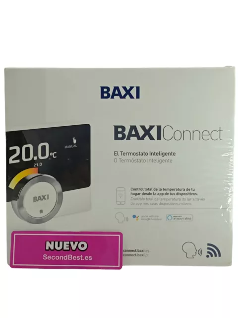 Baxi Connect Termostato Blanco Nuevo