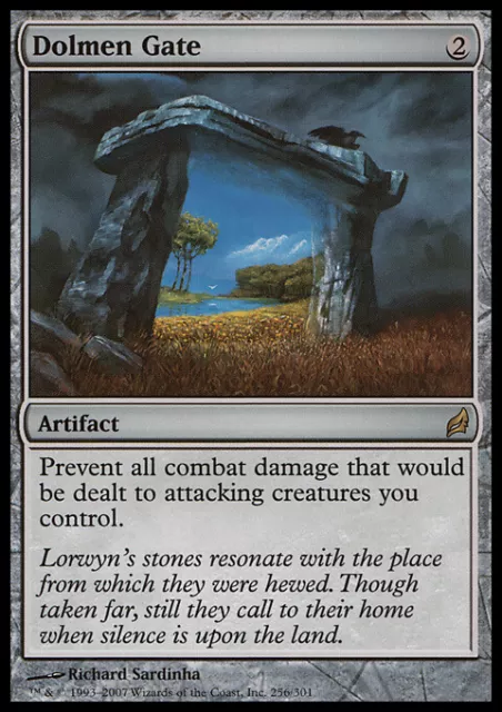 Mtg Dolmen Gate Exc - Dolmen D'accesso - Lrw - Magic