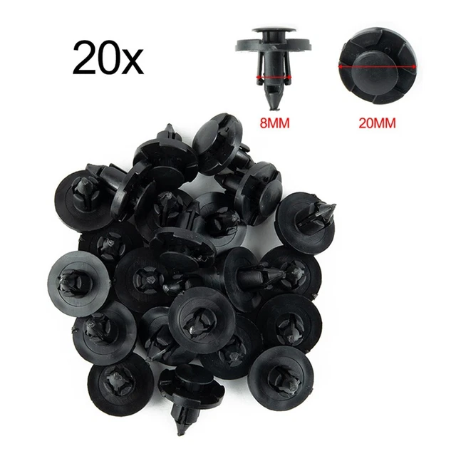 LST 5 Clip Di Fissaggio Per Parafango Posteriore – 450 Pezzi, Per Smart 450 (1998-2004)