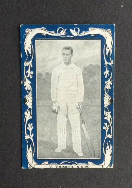 Wills Australian And South African Cricketers 1910 Victor Trumper  V.G. Cond.