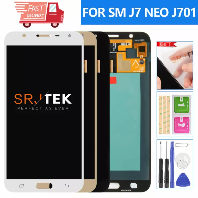 For Samsung Galaxy J7 Neo Core Net Screen Replacement J701F Digitizer LCD Touch