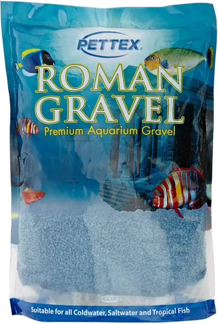 Pettex Roman Gravel Mediterranean Blue For Aquariums, Fish Tanks And Ponds 2kg