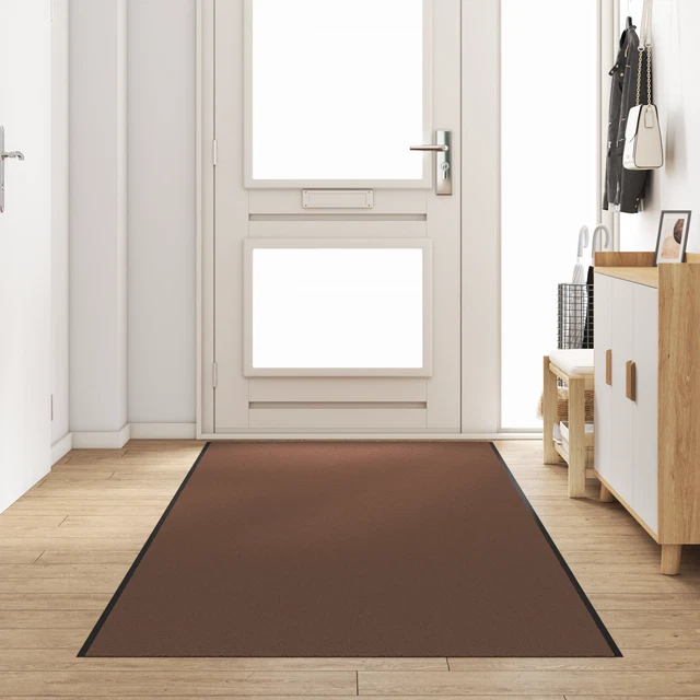 Paillasson D'intérieur Antidérapant Et Lavable - 50x80 Cm - Motif Chevaux De Ferme - Idéal Pour L'entrée, La Terrasse Ou Le Porche