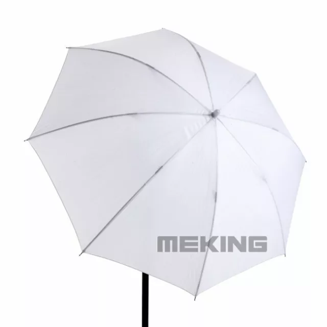 2PCS 83CM Photograph Umbrella Video Studio Flash Light Translucent Soft White