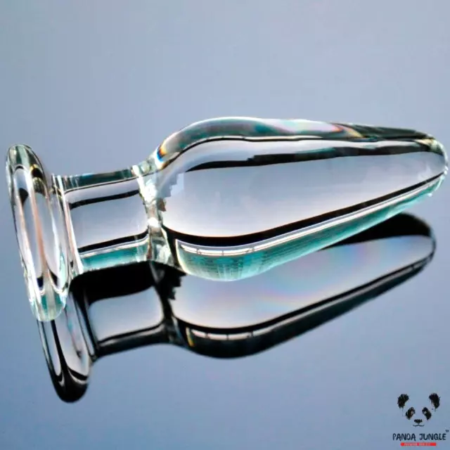 544| Gode en verre - Glass Sex Toys Plug Anal en verre Pyrex - Crystal Butt