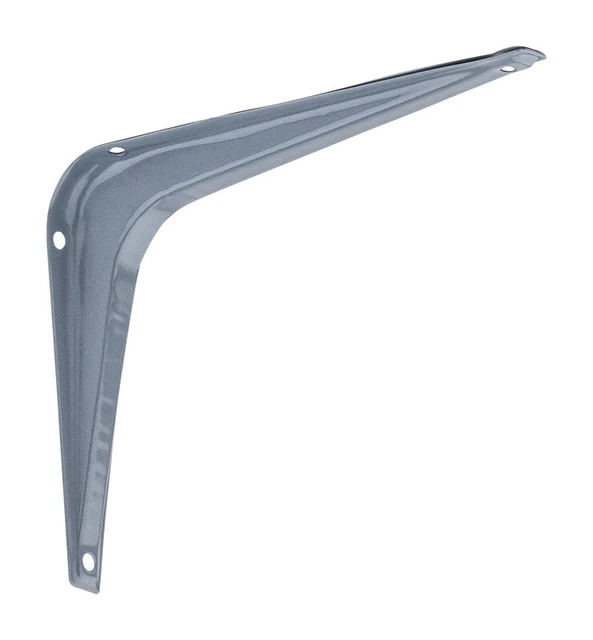 National Hardware N171-060 Gray Steel Shelf Bracket 5 x 6 in. (Pack of 20)