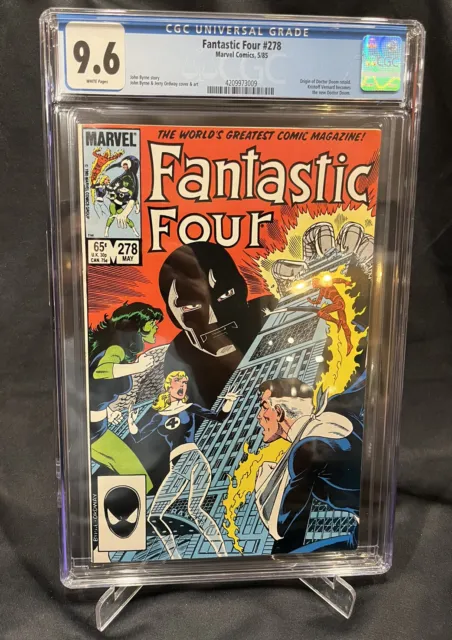 Fantastic Four #278 (1985) Origin Doctor Doom/New Dr. Doom CGC 9.6