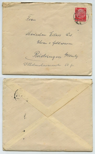 88465 - Brief - Berlin 26.6.1933 nach Rüstringen - mit Inhalt