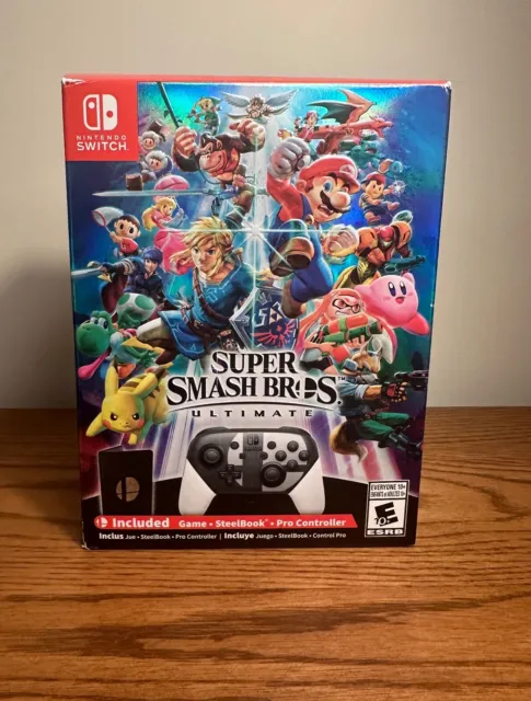 Super Smash Bros Ultimate Special Edition Bundle - Brand New Sealed, Nintendo