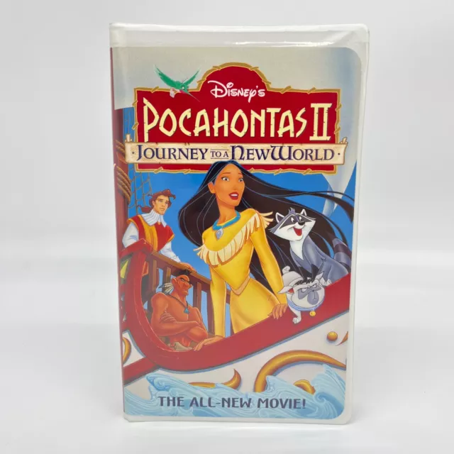 Disney’s Pocahontas II Journey To A New World Walt Disney Home Video (VHS,1995)