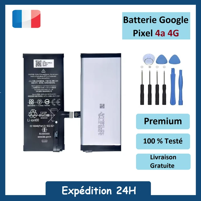 BATTERIA PER GOOGLE PIXEL 4A G025J-B 3140MAH SOST. ORIGINALE