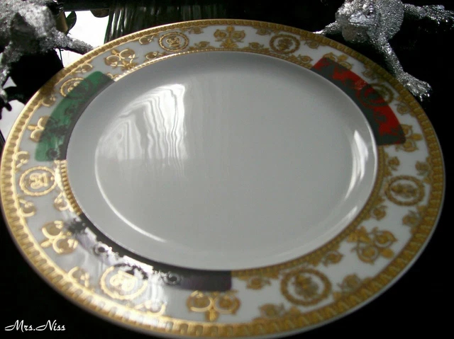 Rosenthal Versace I love Baroque and Roll 2 x Frühstücksteller 22 cm 1 A NEUWARE