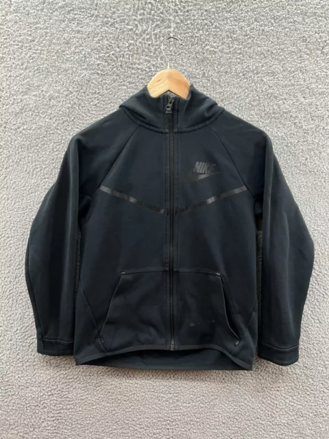 Nike Tech Fleece Full Zip Hoodie Jumper 804730-010 Age 11-12 Years Boys Size L