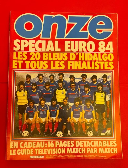 Onze, Hors série, Euro 84 - Collection