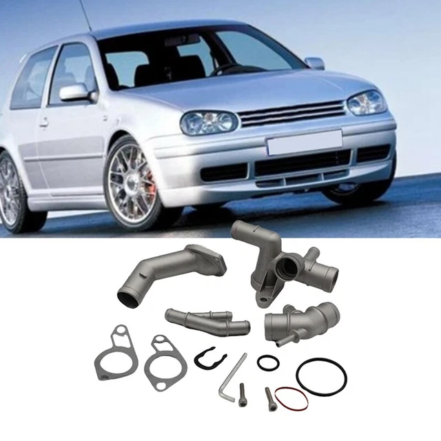 Flangia Termostato Opel Astra J Corsa D - Ricambio 1338487 Con Tubo Acqua, Compatibile Meriva B - Foto 3