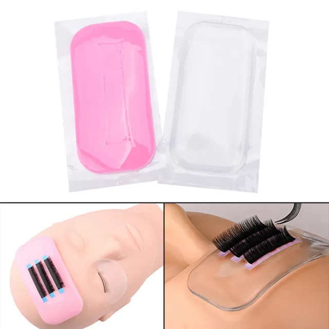 Collection Silicone False Lashes Holder Pad for Eyelash Extensions Makeup Too=y=