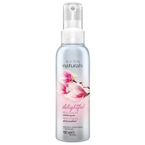 Avon Naturals Magnolia Body Mist Body Spray 100 ml New Rare