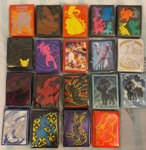 Pokemon TCG ETB Card Sleeves (x65) NEW! YOU PICK! BUY MORE SAVE MORE!