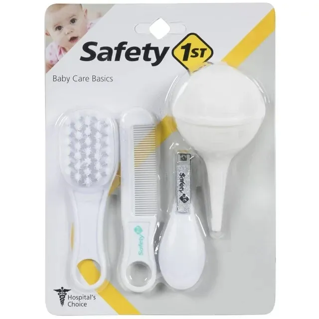 Safety 1st Baby Care Basics 4 Piece Infant Essentials Set White