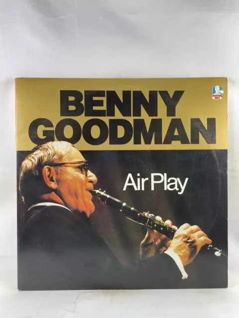 Benny Goodman Air Play Gatefold Double UK LP Vinyl Record Album ASLD854 33 EX