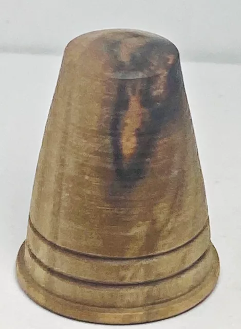 Vintage Wood Thimble