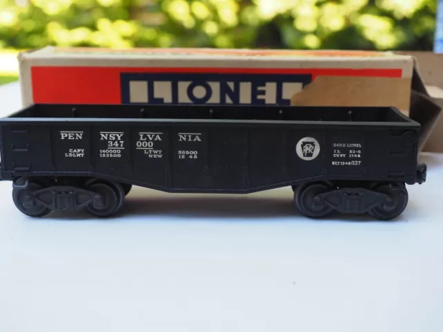 Lionel 2452X from 1946 with Flying Shoes and Brown Fiber Boards & box "CLEAN"