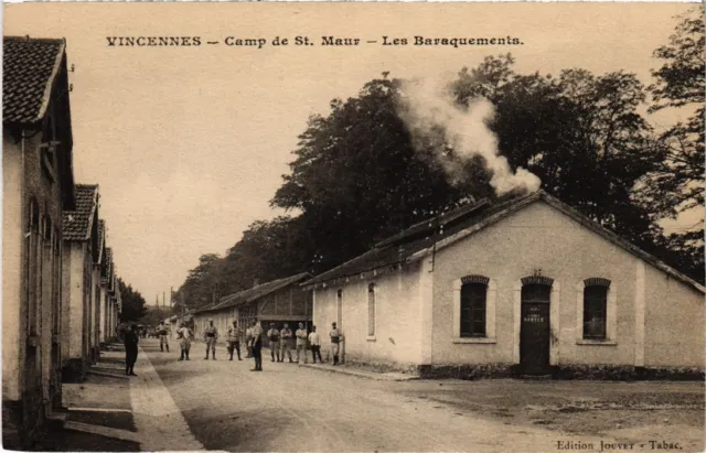 CPA AK Vincennes Camp de St.Maur, Les Baraques FRANCE (1283222)