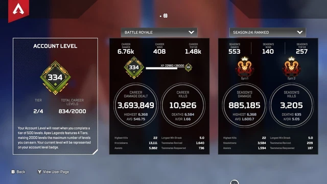 Compte Apex Legends Pour PS4/PS5 – Neuf, Prêt à Jouer