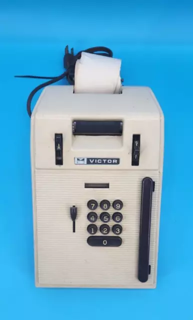 Vintage Victor Comptometer Adding Machine Calculator Model 7 82 54