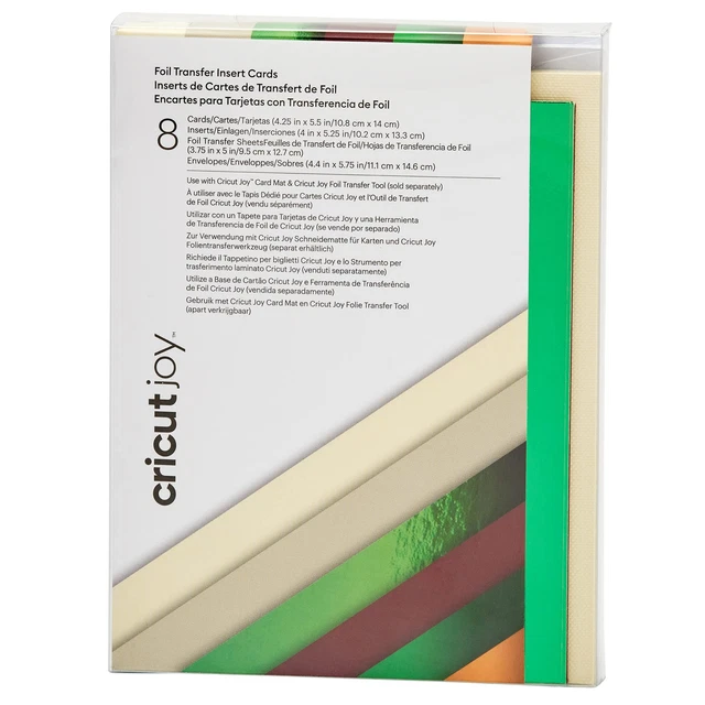 Cricut Joy A2 Foil Insert Card, Cameron Cameron A2