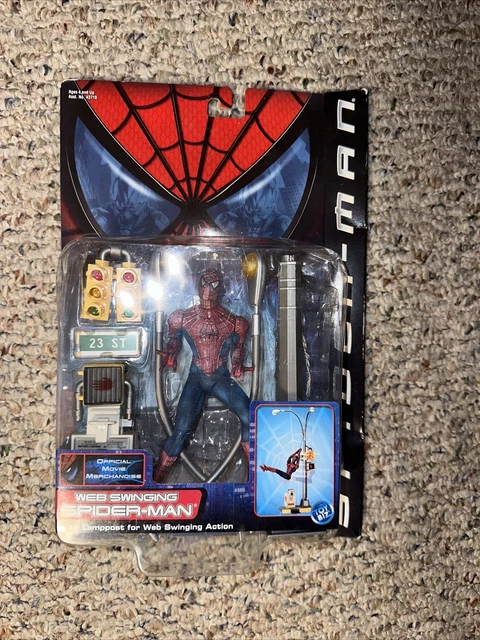 2002 ToyBiz Web Swinging SPIDERMAN Series 2 ~ Marvel Movie Figure Toy Biz 🔥