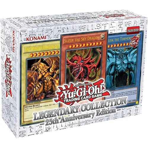 Yu Gi Oh Cards Legendary Collection Box 25th Anniversary Edition