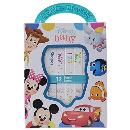 DISNEY BABY MICKEY Mouse Minnie Toy Story and More - My First Library ...