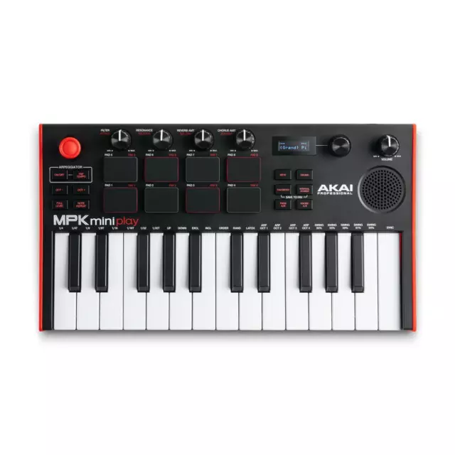 Akai Pro MPKMINI Play 3 MPK Mini Controller + Synth MK3 - Brand New