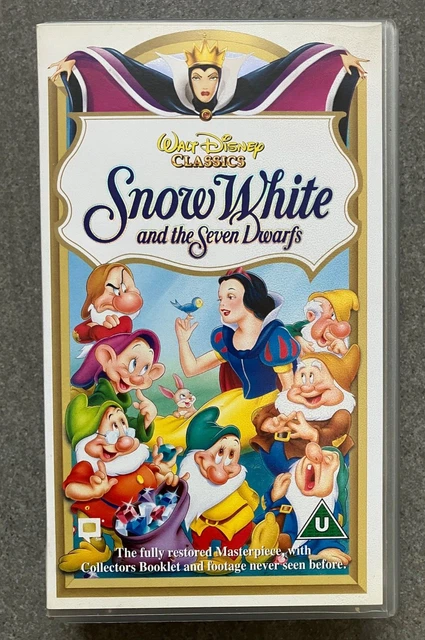 WALT DISNEY CLASSICS - SNOW WHITE- VHS video £0.99 - PicClick UK