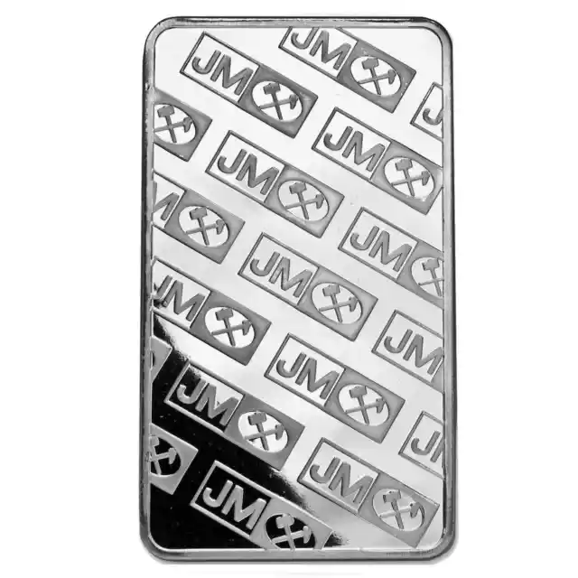 10 oz Silver Bar - Johnson Matthey 2