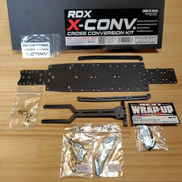 REVED RDX X-CONV Cross Conversion Kit WRAP-UP Carbon Upgrade Racing RC ...
