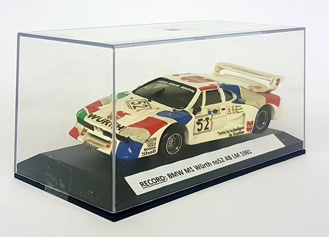 RECORD 1/43 BUILT Kit - BMW M1 Wurth #52 AB Le Mans 1981 Resin Model