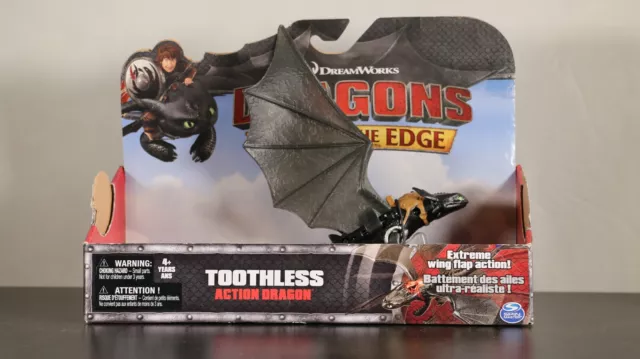 How To Train Your Dragon Race To The Edge Dragons Toothless Large Action Figure