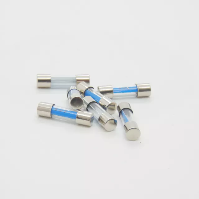 Glass Fuses 20mm Fast Blow Tube 1A 1.5A 2A 3A 5A 10A  Various pack sizes 2