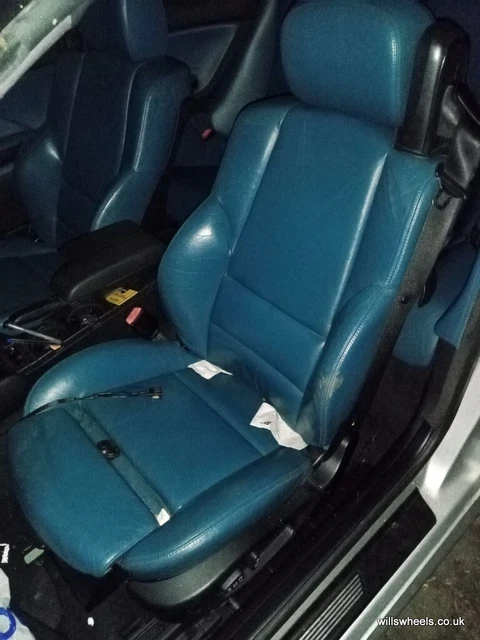 Bmw E46 M3 Laguna Blue Leather Interior £500.00 - Picclick Uk